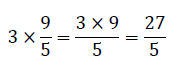 分数に整数を掛ける方法4