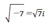 －7＝7i