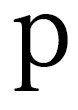 p